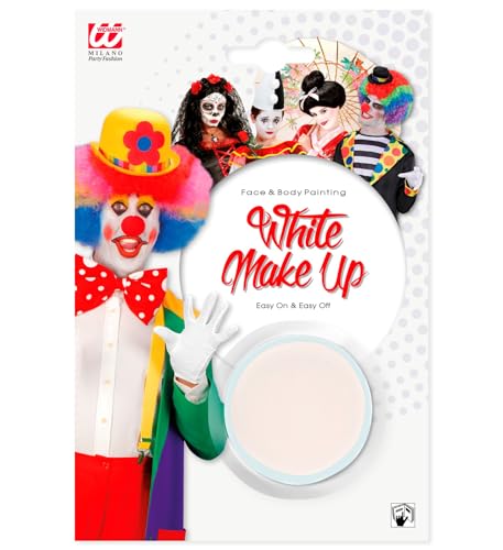 W WIDMANN MILANO Party Fashion - Maquillaje teatral en lata, 9,6 ml, maquillaje, fiesta temática, carnaval, Halloween