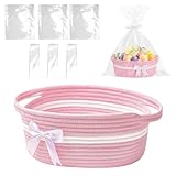 Utilisation polyvalente : il est idéal pour les occasions de cadeau telles que les anniversaires et les vacances, mais sert également de rangement élégant ou de décoration dans le salon, la chambre à coucher ou la chambre d'enfant, ce qui assure plus d'ordre et d'esthétique. Notre panier cadeau s'intègre parfaitement dans n'importe quel environnement et augmente à la fois la fonctionnalité et l'attrait visuel.