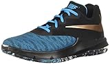  Nike Herren Air Max Infuriate Iii Low Basketballschuhe, Mehrfarbig (Black/MTLC Red Bronze/Lt Current Blue 6), 38.5 EU