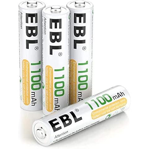 EBL 4 Pilas Recargables AAA 1100mAh Ni-MH Cover