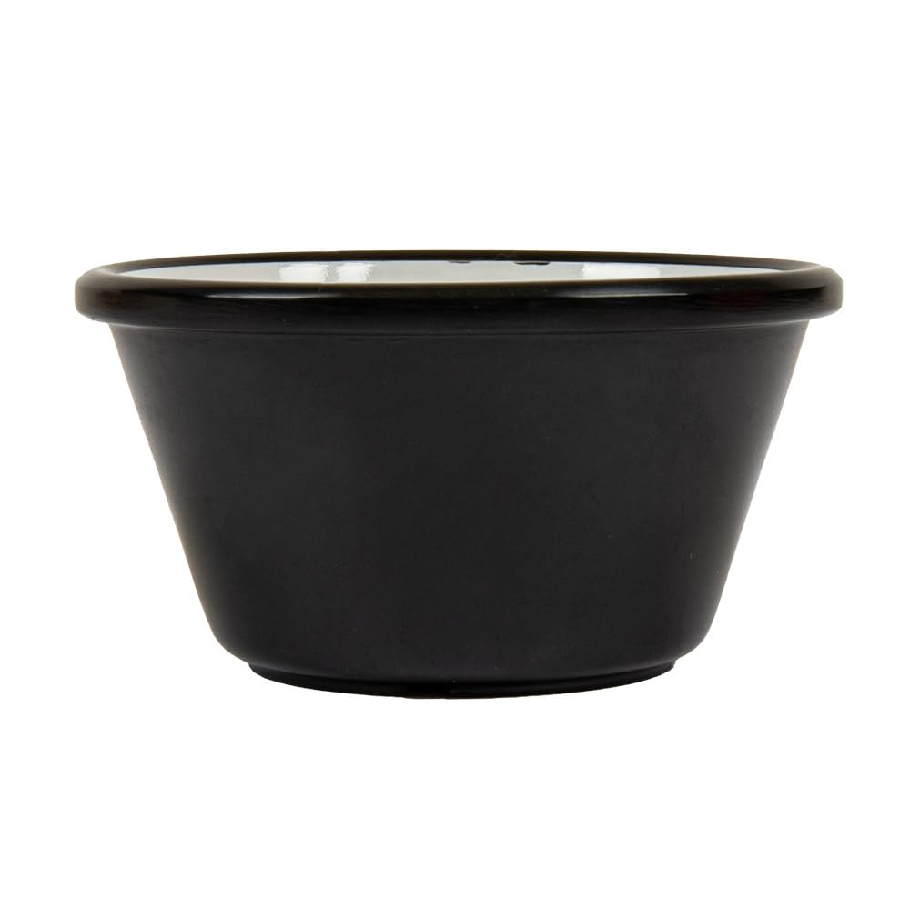 24 unités - Ramequins 'Asami Ware' 60 ml Ø 6,4 x 3,5 cm Noir mélamine