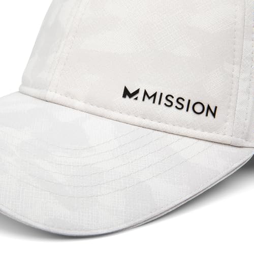 Image of MISSION Cooling Vented Performance Hat Unisex Cap for Workouts, Golf & Running, Sweat & Water Activated Technology