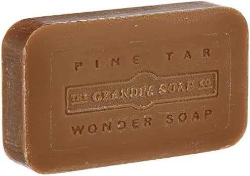 Grandpa's Brands Pine Tar Soap, 4.25 Ounce