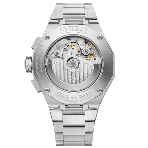 Baume et Mercier Riviera Chronograph Automatic Black Dial Men's Watch M0A106242