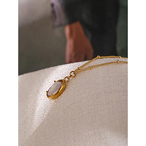 Collier pendentif en acier inoxydable emballage soigné cadeau anniversaire idéal - 6