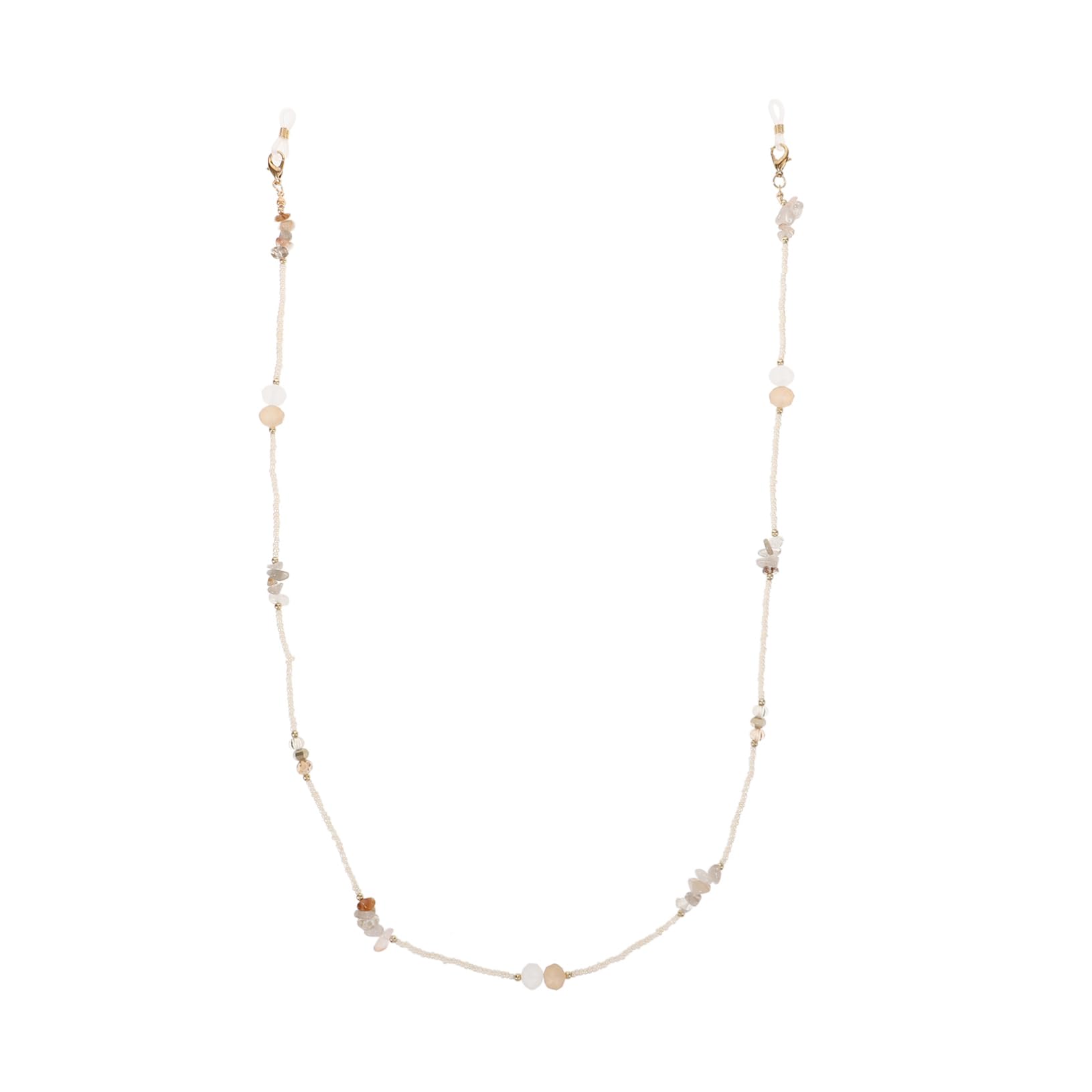 LIFKOME 2Pcs Occhiali Di Cristallo Catena Occhiali Da Sole Catene Per Le Donne Catena Per Occhiali Catena Di Per Gli Occhi Maschera Collana Catena Di Perline