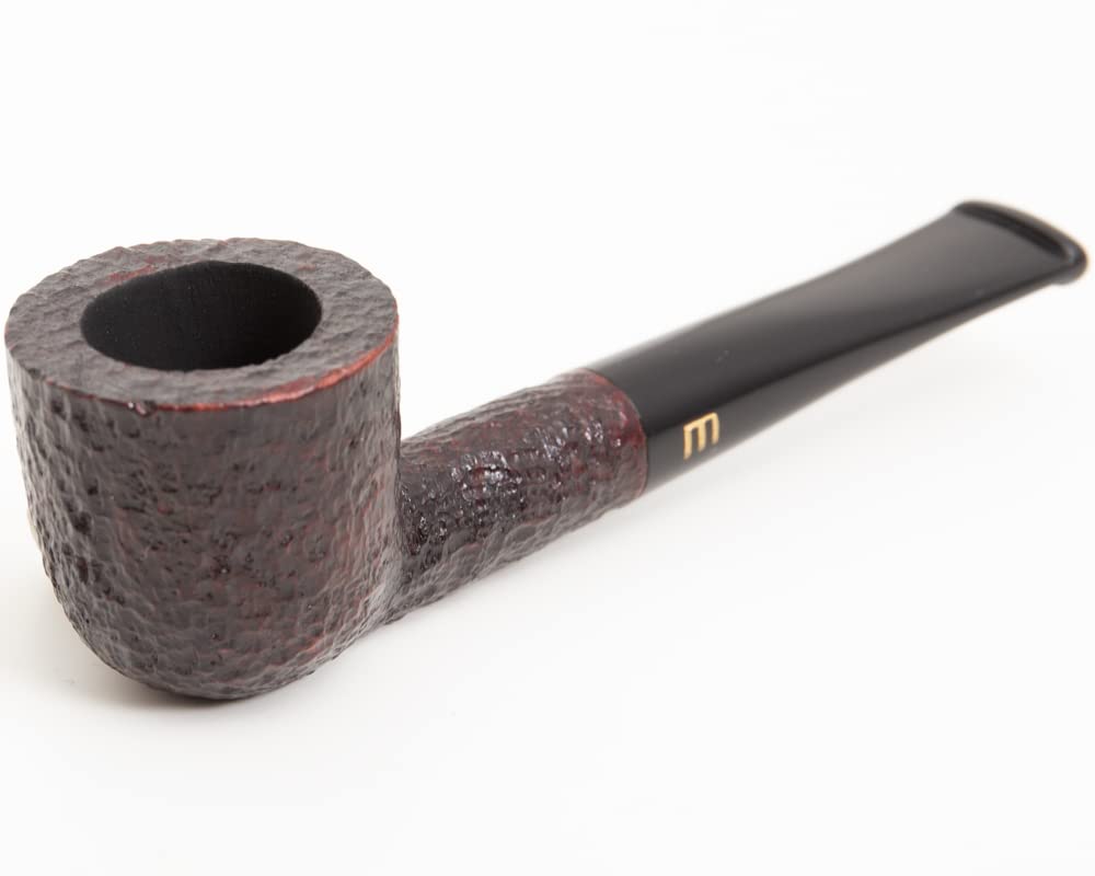 Pipa Savinelli Minuto de brezo rústico, color marrón, modelo 401, tamaño del orificio 6 mm