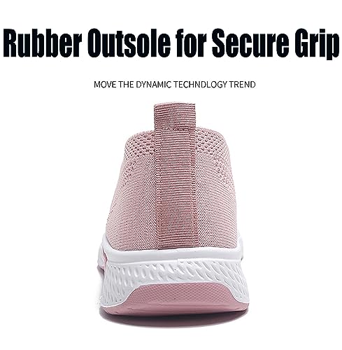 Women's Breathable Mesh Orthopedic Sneakers,Casual Fashion Non-Slip Walking Shoes Comfortable Soft Sole Slip-on Loafers Tennis Shoes3