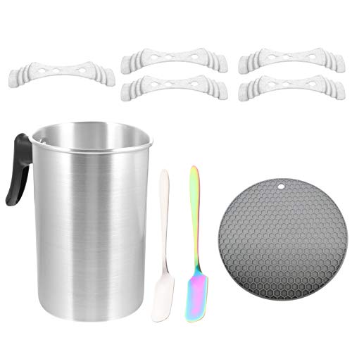 EXCEART Caldeira Dobro Grande Vela Que Faz A Panela para Derreter a Cera De Vela & Chocolate Derrete