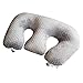 NFSQSR Almohadas de Lactancia para Lactancia, Almohada de Lactancia Multifuncional para Gemelos, Almohada Gemela, Almohada de Lactancia para Mujeres Embarazadas-Grey