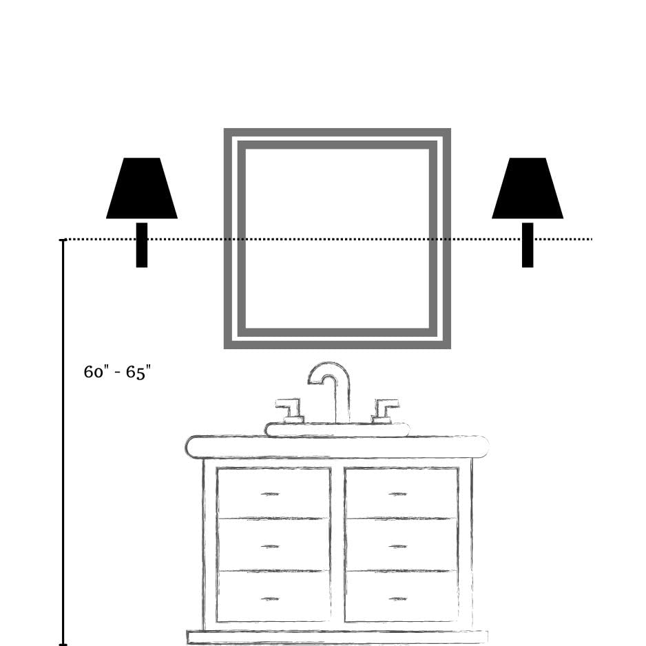 Lampe de bain LED Garcelle avec éclairage intégré chrome poli - 2
