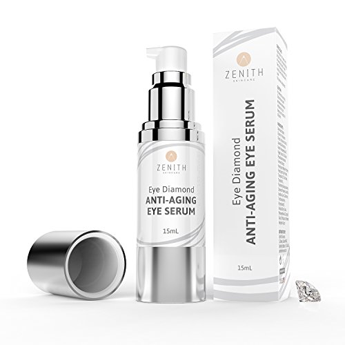 Eye Diamond Smooth and Firm Eye Cream: 100% All-Natural Anti-Aging Eye Serum – Get Rid of Wrinkles – Eye Cream for Dark Circles and Puffiness, Crows Feet and Fine Lines – 100% Guarantee