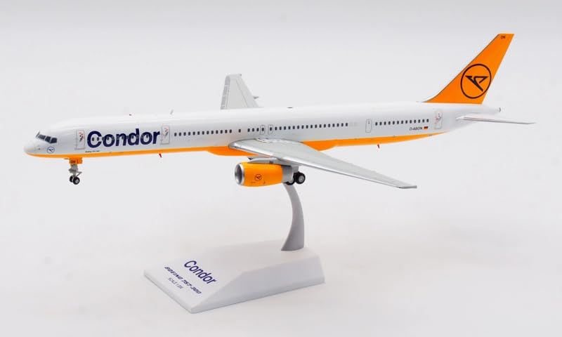 JC Wings Condor Airlines for Boeing B757-300 D-ABON 1:200 Aircraft Pre-Built Model