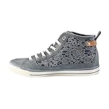 Suela exterior flexible Mustang 1146  507  875 Mujeres Botas, Gris (Gris), 44