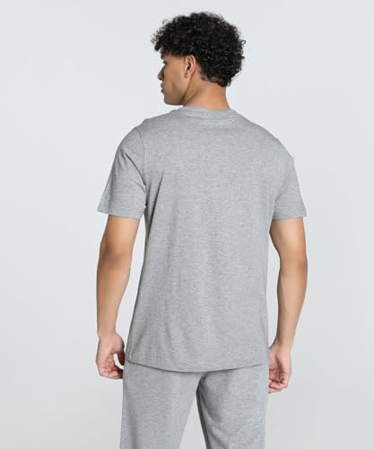 Puma Ess Small No. 1 Logo Tee, Magliette Unisex - Adulto, Medium Gray Heather, - Immagine 3