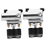 minkissy 2stücke Rollstuhltablett-halterung Mit Befestigungswinkel Robustes Und Tragbares Zubehör Für Ältere Patienten Einfach Montierbar Und Vielseitig Einsetzbar