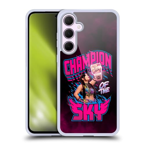 Head Case Designs �������C�Z���X WWE Champion Of The Sky Iyo Sky �W�F���P�[�X [�~���^���[�O���[�h�ی�] Samsung Galaxy A35 5G�Ή�