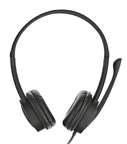 Trust Mauro 17591 Cuffie USB con Microfono , nero