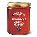 Spanish Oak Honey TA 15+ – Raw, Pure & Natural | Unpasteurised Organic-Quality Dark (240g) – Certified Authentic, 0% Added Sugar, Triple-Certified Premium Honey