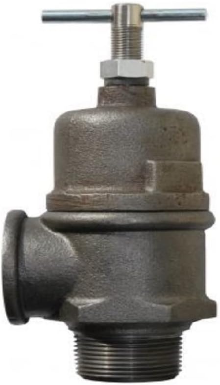 Pressure Relief Cast Iron Valve 1-1/4" BSP Male x 1-1/4" BSP Female 2070-4