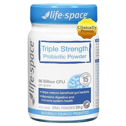 Life-Space Triple-Strength Probiotic Capsules - 96 Billion CFU - 15 Strains, 30 count