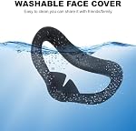 Soft Silicone Facial Cover for Meta Quest 3S Accessories, Breathable and Washable Face Pad Cushion, Anti or Slip Reusable VR Mask Protector (Not Compatible with Quest 3)