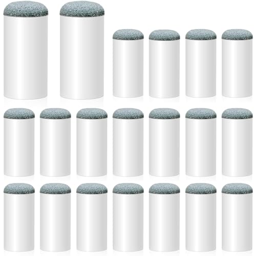 Image of Proberos Cue Tips 20 Pcs 9mm Slip-On for Snooker Stick Pool