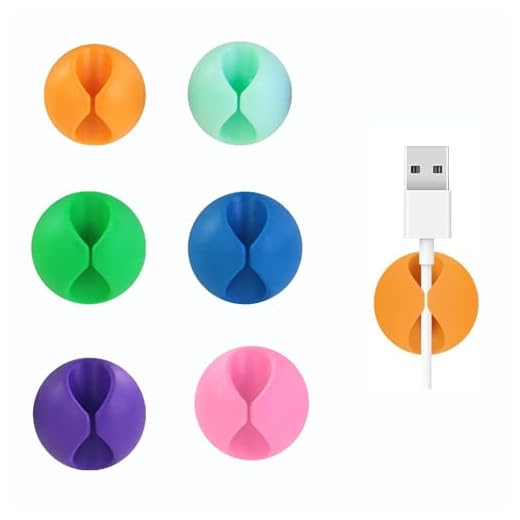 Cable Clips Adhesive Cord Organizer for Desk Wall Car Wire Management Clip Set for Charging USB Headphone Cords