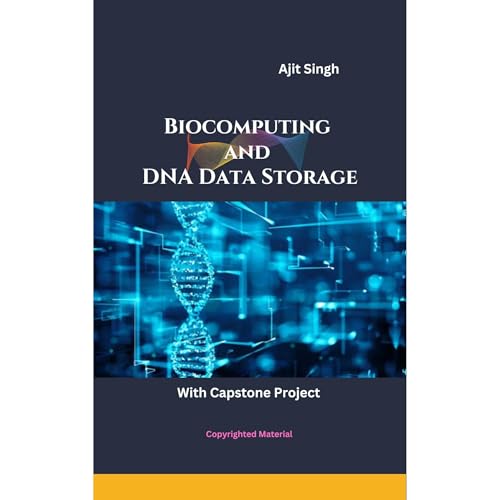 Biocomputing and DNA Data Storage Audiolibro Por Ajit Singh arte de portada