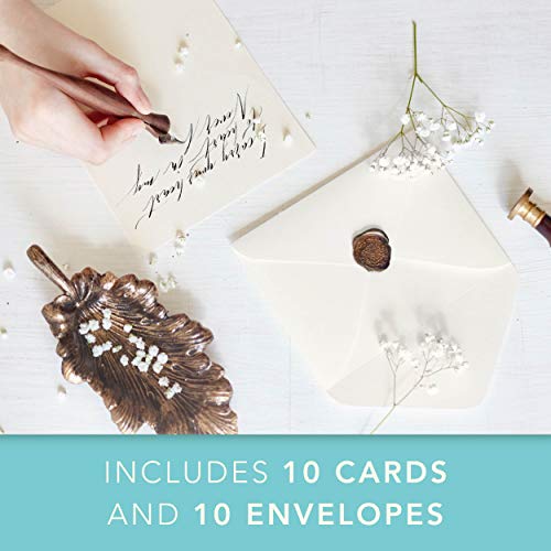 Image of Graphique Vintage Boat La Petite Presse Boxed Notecards - 10 Embellished Gold Foil Blank Cards with Matching Envelopes and Storage Box, 3.25 inch inch x 4.75 inch inch inch (L1347CB)