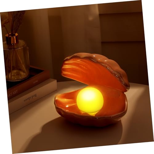 Lámpara de mesa cerámica rosa con luz nocturna LED miniatura 2
