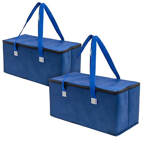 Planet E Reusable Grocery Shopping Bags Trunk Size Extra Large Collapsible Insulated zippered