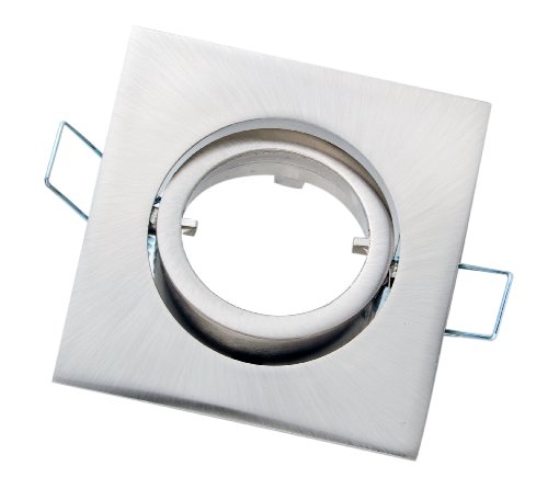 Preisvergleich Produktbild Metall Einbaustrahler Einbauspot in Eisengebürstet matt ideal für LED