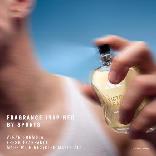 Image of adidas Victory League Giftset including Eau de Toilette (1.6fl oz.) and Shower Gel (8.4fl oz.), For Him, Vibrant & Spicy Fragrance