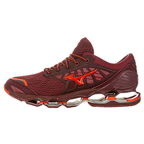 Tenis Mizuno Wave Prophecy 9 J1Gc200057 43 Vermelho/Laranja