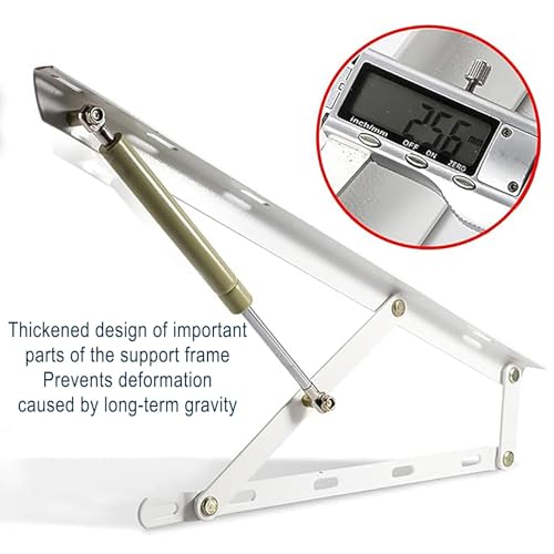 Mecanismo de elevación hidráulico para cama plegable, soporte de amortiguador de gas para caja de almacenamiento, elevador de cama y soporte de sofá, herrajes esenciales para soluciones de ahorro de