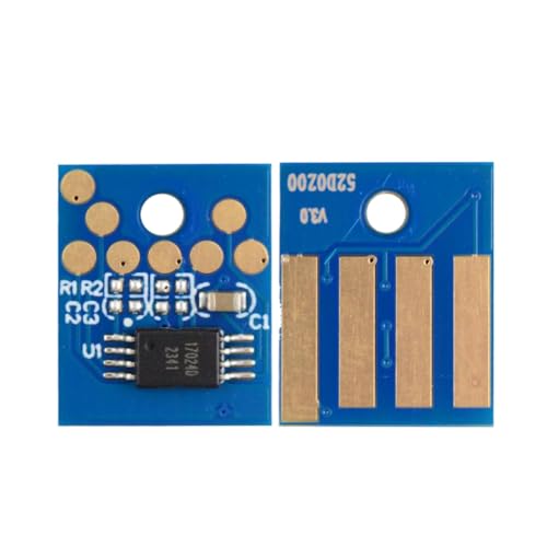 Puce de tambour MX710 MS812 - Lot de 8 puces de réinitialisation 52D0Z00 pour unité d'image Lexmark