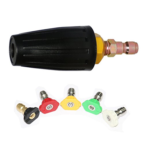 XZT 4.0 - Boquilla giratoria para limpiador de alta presión turbo con boquilla de pulverización 210 bar 4 GPM
