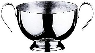 MEPRA 20073112 Soup Cup  Silver Finish, Dishwasher Safe Serveware, Stainless Steel