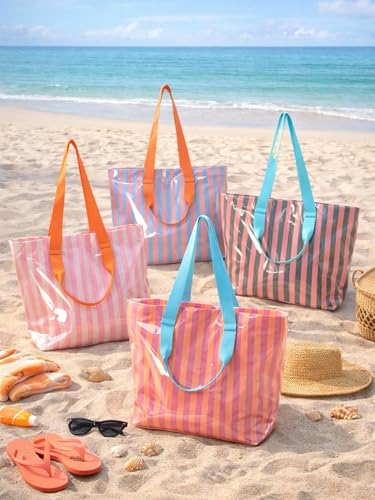 Sac à main imperméable en PVC brillant grand format lavable à l'eau