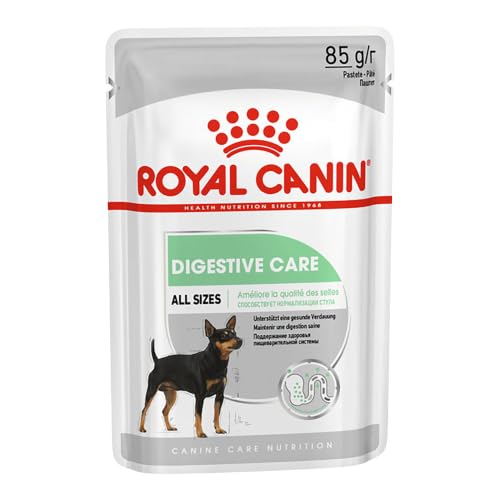 ROYAL CANIN Digestive Care Mousse für Hunde, Hundefeuchtnahrung – 12 x 85g