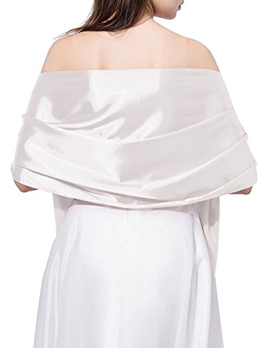 Baiweite Satin Shawl Wrap For Evening/Wedding Party
