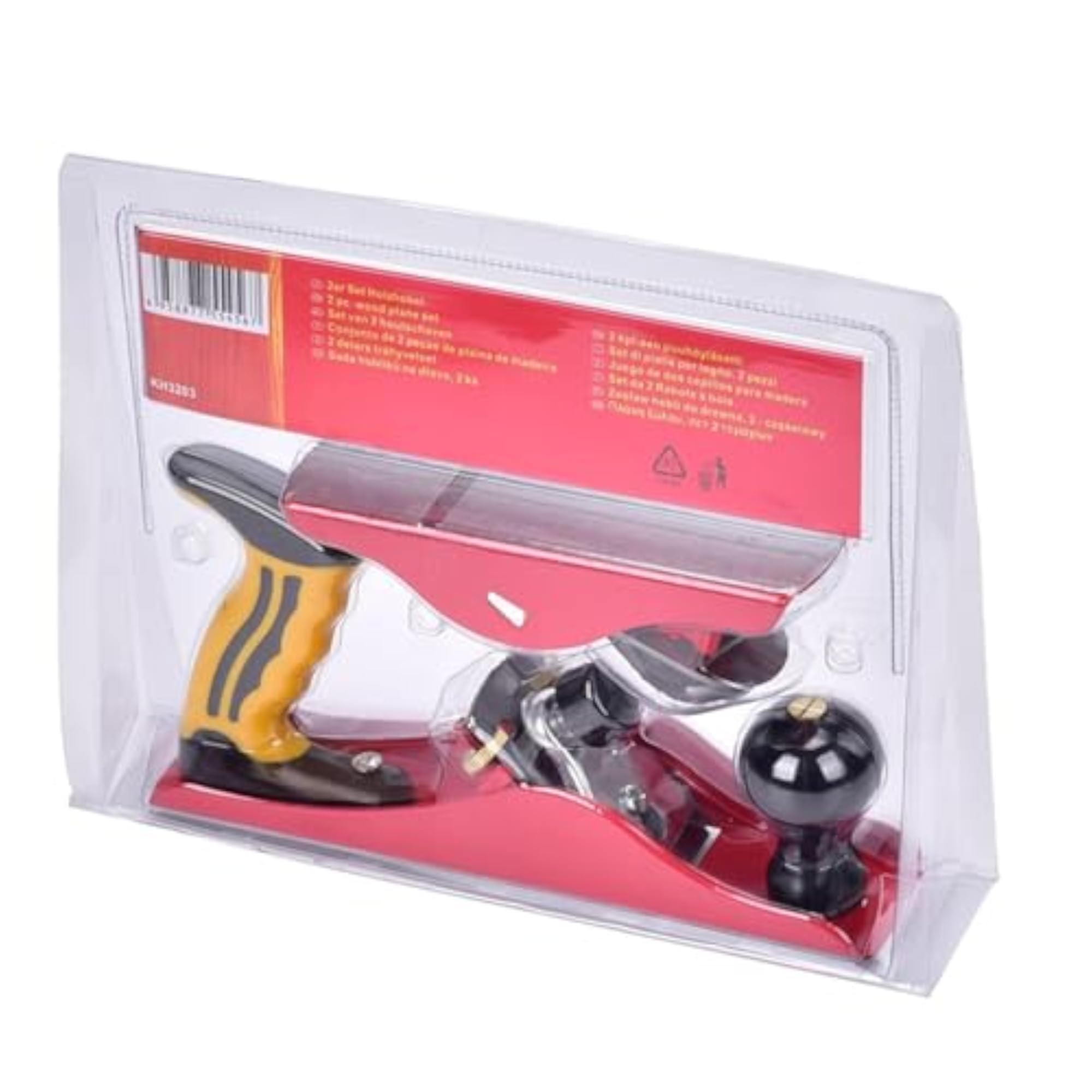 Wood Hand Planer 2 Pcs Set with 1inch 3/4 Tip Blade