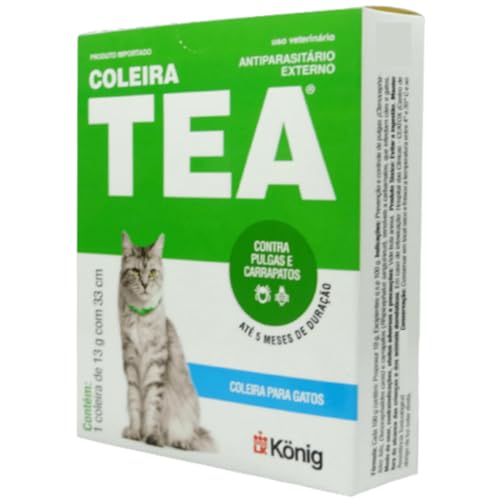 Coleira Contra Pulgas E Carrapatos Gatos C/ 7 + Cães Médio C/ 2