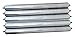 Ultimation Conveyor Replacement Roller 1.9″ Dia, 21″ BF, Galvanized Steel Conveyor Rollers for Belt & Material Handling - Metal Outfeed Stand, Ideal for Woodworking, Trailer, Load Assist (5 Packs)