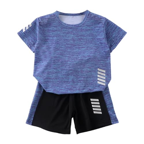 [YAYAMIYA] xr[ j̎q 90-160cm 2_Zbg q ZbgAbv  W[W LbY ㉺ n[tpc Ԃ   tVc ĕ ct XN[ ʉ ʊw z UVJbg (u[, 140CM