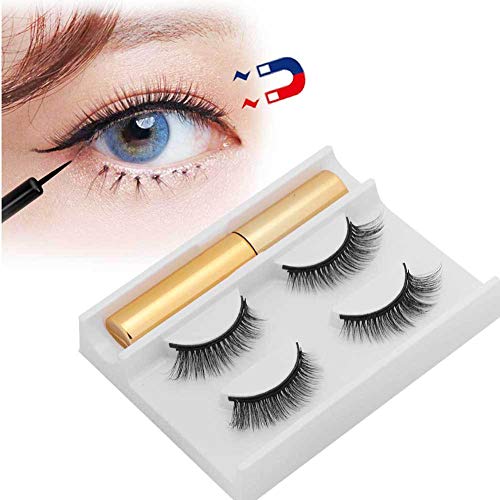 Magnetic Eyelash Extensions Set, 2 works 5D Magnetic False Lashes Waterproof Long-Lasting for Home Use - Image 4