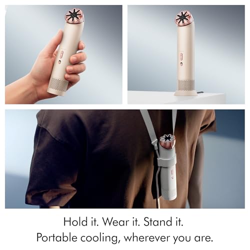 Dyson HushJet Mini Bladeless Personal Fan (Stone/Blush) - image 5