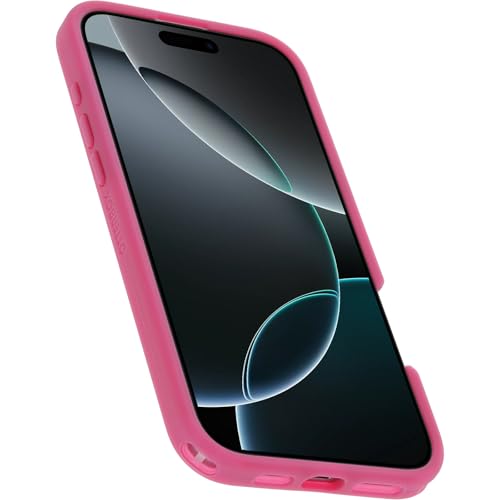 Image of OtterBox iPhone 16 Pro Max Symmetry Series Soft Touch - Foxberry Pink | Soft-Touch Silicone, Sleek Rubber Design, Ultra-Slim Phone Case for Apple iPhone with Raised Edges & Drop Protection