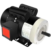 2HP Electric Motor, 3450 RPM General Purpose Motor, Single Phase Motor, 56C Frame 115V/230V TEFC 5/8" Shaft Diameter, 1.88" Shaft Length Motor